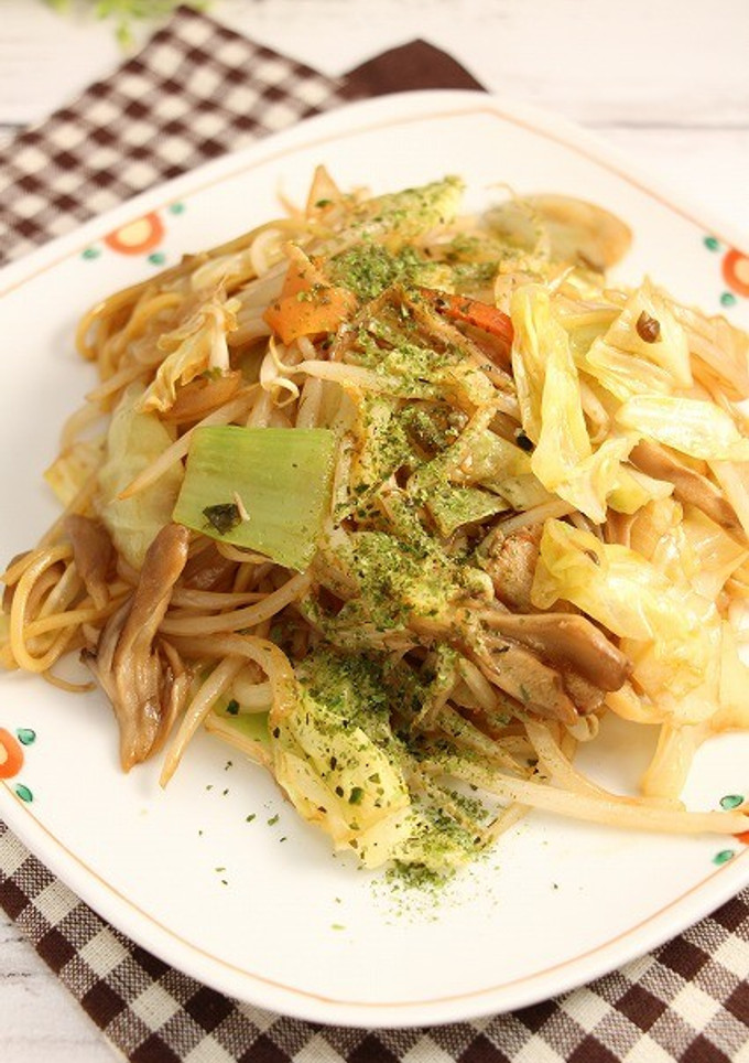 簡単！出汁ソース焼きそば-レシピのメイン写真