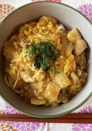 あったかい♪豚と白菜の和風カレーあんかけ-レシピのメイン写真