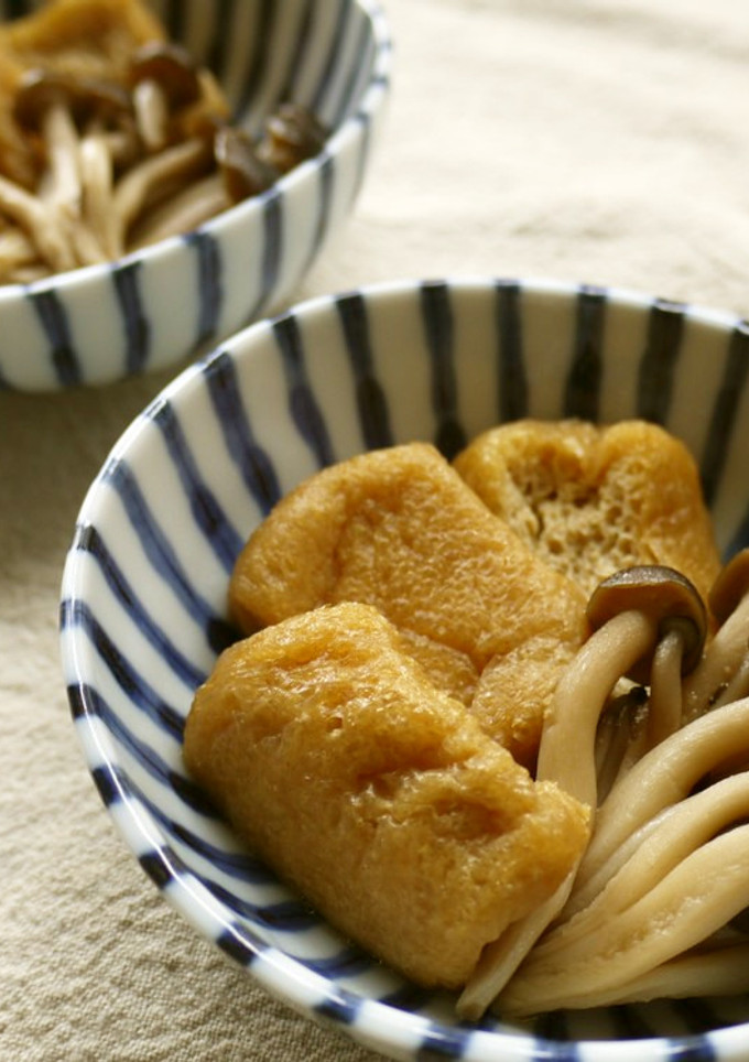 簡単♪栃尾あげとしめじの煮物-レシピのメイン写真
