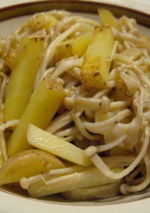 新じゃがとえのきのスパイス炒め-レシピのメイン写真