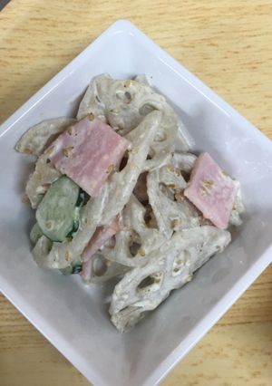 レンコンのサラダ-レシピのメイン写真