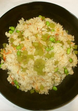 フキ桜えびの炊き込みご飯♪簡単-レシピのメイン写真