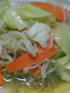 ちゃんぽん風醤油らーめん-レシピのメイン写真