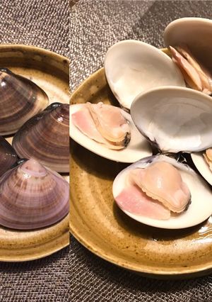 プリプリ!蛤の酒蒸し-レシピのメイン写真