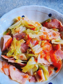 ベーコンと人参とキャベツの煮浸し-レシピのメイン写真