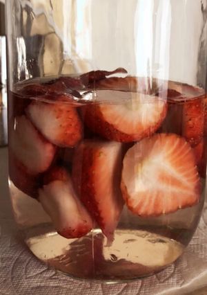 自家製酵母　無農薬いちご-レシピのメイン写真