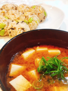わたしのお味噌汁 青大豆味噌と豆腐-レシピのメイン写真