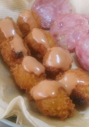 ウズラ卵フライにオーロラソース-レシピのメイン写真