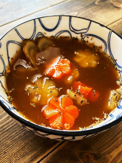 野菜くずの出汁で作る根菜味噌スープカレー-レシピのメイン写真