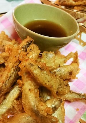 旬【ワカサギの青じそ天ぷら＆簡単天つゆ】-レシピのメイン写真