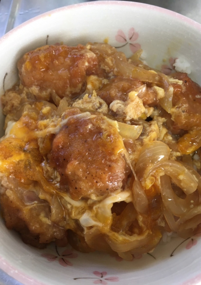 ★唐揚げ丼（たまごとじ）-レシピのメイン写真