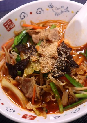 旨辛味噌野菜タンメン♪-レシピのメイン写真