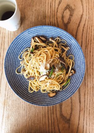 きのこパスタ バター醤油味-レシピのメイン写真