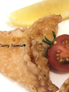 無印のイエローカレーDeサモサ-レシピのメイン写真