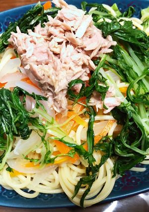 ドレッシング消費★冷製サラダパスタ-レシピのメイン写真