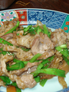 給料日前の生姜焼き(^◇^)-レシピのメイン写真