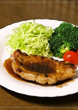豚ロースのバルサミコ酢マヨソテー-レシピのメイン写真