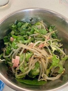 もやしとレタスと韓国のりの中華風サラダ-レシピのメイン写真