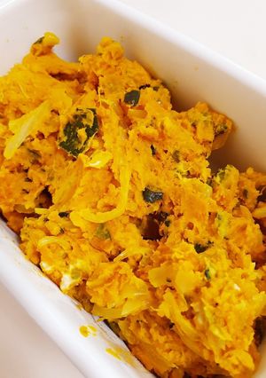 かぼちゃサラダ～大豆パウダー入り～-レシピのメイン写真