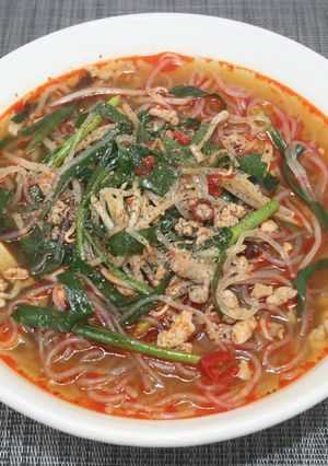 糖質☆乾燥こんにゃくパスタで台湾ラーメン-レシピのメイン写真