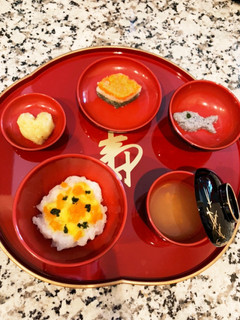 ひなまつり御膳 離乳食 初期・中期-レシピのメイン写真