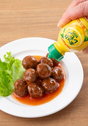 ミートボールのポッカレモンがけ-レシピのメイン写真