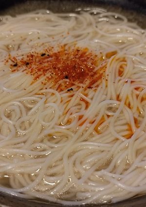 限界具無し鶏白湯にゅうめん-レシピのメイン写真