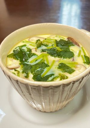 成分無調整豆乳でなめらか茶碗蒸し-レシピのメイン写真