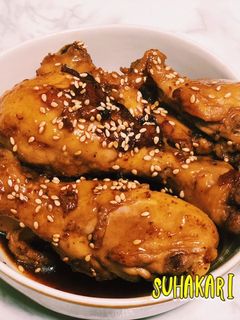 【甘辛煮】鳥の手羽元 ほろほろ煮-レシピのメイン写真