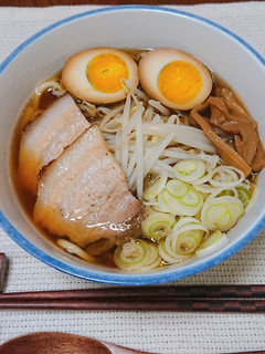 チャーシューの煮汁でラーメン-レシピのメイン写真