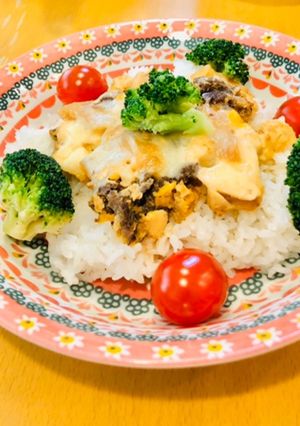 肉豆腐リメイク？チーズのせるだけ☆-レシピのメイン写真