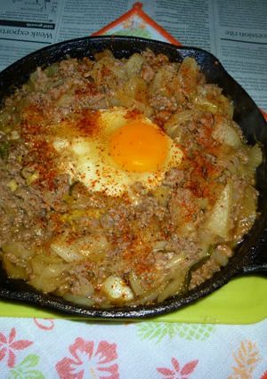 マヨの日にミンチ&オニオンのマヨソテー-レシピのメイン写真