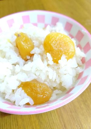 切り餅と甘露煮でおこわ風栗ご飯-レシピのメイン写真