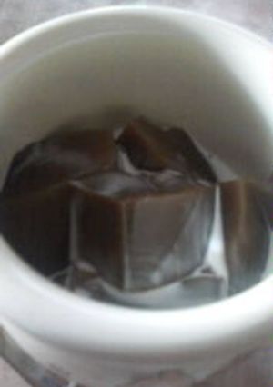 ＋簡単カフェオレゼリー＋-レシピのメイン写真