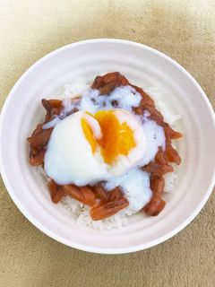 【簡単】いか明太の温玉丼-レシピのメイン写真