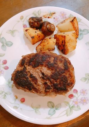 混ぜるだけ☆基本のハンバーグ-レシピのメイン写真