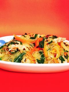 鳥もも肉・野菜・春雨の炒め煮-レシピのメイン写真