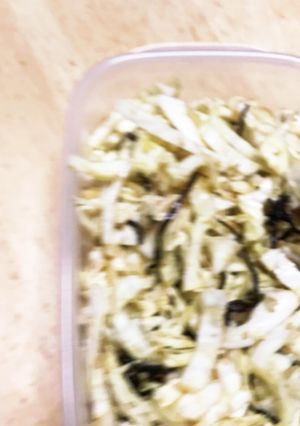 キャベツの塩昆布和え-レシピのメイン写真