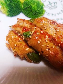 スナップえんどうの豚肉巻き!-レシピのメイン写真