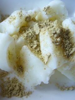 簡単おやつ☆牛乳もち by KUNIちゃん 【クックパッド】 簡単