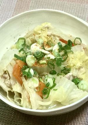 鶏肉と白菜のミルフィーユ・味噌仕立て-レシピのメイン写真