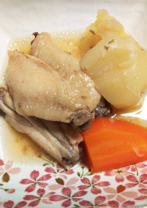 若鶏スペアリブのあっさり煮-レシピのメイン写真