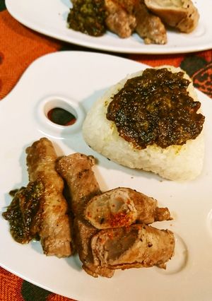 ふき味噌お結び-レシピのメイン写真