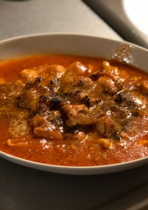 パスタソースで作る鶏肉のトマト煮込み-レシピのメイン写真