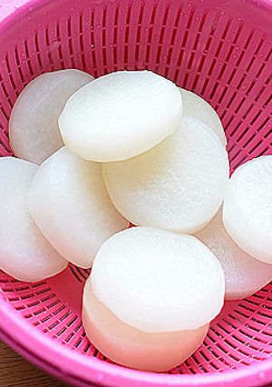 圧力鍋を使って大根の下ごしらえ♪-レシピのメイン写真