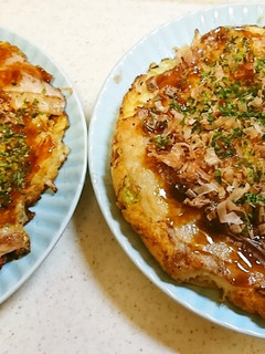 山芋焼き(キャベツもやし入り)-レシピのメイン写真