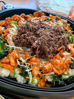 ホットプレートで石焼ビビンバ風☆-レシピのメイン写真