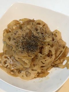 れんこんのきんぴら-レシピのメイン写真