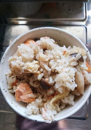 斬新！シロさんの炊き込みご飯(^_^)-レシピのメイン写真