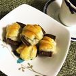 簡単♪チョコパイ(ウインナーパイ)